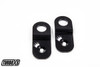 Turbo XS WS02-RS-BLK-2 - Subaru 02-07 WRX / 04-07 STi Radiator Stay No Hood Prop - Black