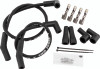 TwinPower 110116 - Twin Power Universal Custom Fit Black Ignition Wire Set