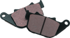 TwinPower 592330 - Twin Power 04-13 XL 08-12 XR 1200 Sintered Brake Pads Replaces H-D 42836-04 42029-07 Rear