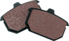 TwinPower 592353 - Twin Power 84-E87 Softail FXWG Power Organic Brake Pads Replaces H-D 44209-82 44209-87C 44213-87 R