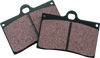TwinPower 596973 - Twin Power 09-13 Indian Chief Bomber Dark Horse Organic Brake Pads Front