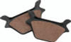 TwinPower 592358 - Twin Power L87-99 Softail Organic Brake Pads Replaces H-D 44209-87C 44213-87 Rear Girling Caliper