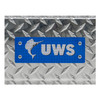 UWS SL-69-LP-R - Bright Aluminum 69" Secure Lock Crossover Truck Tool Box with Low Profile & Rail