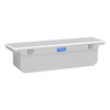 UWS TBSD-72-A-LP - Bright Aluminum 72" Deep Angled Crossover Truck Tool Box with Low Profile