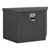 UWS TBV-49-BLK - Gloss Black Aluminum 49" Trailer Tongue Box (LTL Shipping Only)