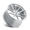 Victor Equipment 2205VZF565130S71 - Zuffen 22X10.5 Silver W/ Brushed Face