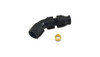 Vibrant 16556 - 45 Degree 3/8in Tube to Female 6AN Adapter