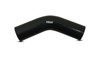 Vibrant 2756 - 4 Ply Reinforced Silicone Elbow Connector - 4in I.D. - 45 deg. Elbow (BLACK)