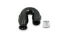 Vibrant 28806 - 6AN 180 Degree Elbow Hose End Fitting for PTFE Lined Hose