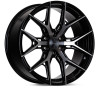 Vossen HF64-0G04 - HF6-4 20x9.5 / 6x139.7 / ET15 / Deep Face / 106.1 - Tinted Gloss Black Wheel