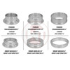 Wagner Tuning 200001155.V.3.3 - Competition Intercooler Kit 3 Inch/3 Inch Vibrant Hose Clamp Right Side Inlet Evo2 Toyota Toyota Supra Jza80 (Mk4)