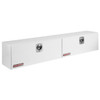 WEATHER GUARD 391-3-02 - Super Side Box; 15.2 ft.; Height 18 in.; Length 90.25 in.; Width 16.25 in.; White; Heavy Duty Welded; Aluminum;