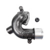 Wehrli WCF100169-GRY - Ram 19-23 Cummins 6.7L WCFab X Fleece Thermostat Housing - WCFab Grey