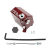 Wehrli WCF100433-RED - 17-19 Chevrolet 6.6L L5P Duramax OEM Placement Coolant Tank Kit - WCFab Red