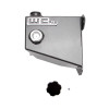Wehrli WCF100542-GRY - 04.5-07 Dodge 5.9L Cummins OEM Placement Coolant Tank Kit - WCFab Grey