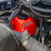 Wehrli WCF100542-GRY - 04.5-07 Dodge 5.9L Cummins OEM Placement Coolant Tank Kit - WCFab Grey