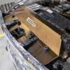 Wehrli WCF100539-GM - 10-12 Cummins Fabricated Aluminum Radiator Cover - Gun Metal