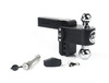 Weigh Safe CTB4-2-KA-CER-BLA - 180 Hitch 4in Drop Hitch & 2in Shank (10K/12.5K GTWR) w/WS05 - Black Cerakote