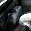 Wehrli WCF100643-GB - 07.5-10 Chevrolet 6.6L LMM Duramax Twin Turbo Style Coolant Tank Kit - Gloss Black