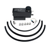 Wehrli WCF100644-GB - 11-16 Chevrolet 6.6L LML Duramax Twin Turbo Style Coolant Tank Kit - Gloss Black