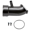 Wehrli WCF100721-GB - 17-19 Chevrolet 6.6L L5P Duramax 3.5in Intake Horn w/PCV Port - Gloss Black