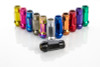 Wheel Mate 32905O - Muteki SR48 Open End Lug Nuts - Orange 12x1.25 48mm **SPECIAL ORDER - MIN ORDER 60 SETS**