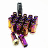 Wheel Mate 32935RN - Muteki SR45R Lug Nut Kit 12x1.25 - Burned Titan