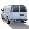 Westin 27-81015 - Ford Transit Van 150/250/350 (Single 54in. Pass Door) Grate Steps Running Boards - Tex. Blk