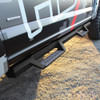 Westin 56-139452 - /HDX Stainless 15-18 Ford F-150 SC/17-18 F-250/F-350 CC Drop Nerf Step Bars - Textured Black