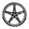 Weld S90470071P30 - S904 17x10 Ventura Beadlock 5x115 ET30 BS6.70 Gloss BLK MIL DIA 78.1