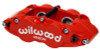 Wilwood 120-14055-RD - Caliper-Forged Superlite 4R 1.38/1.38in Pistons 0.81in Disc