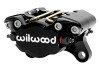 Wilwood 120-9687-BK - Caliper-Black Dynapro Single 3.25in Mount 1.75in Pistons .38in Disc