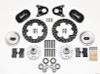 Wilwood 140-1015-BD - Forged Dynalite Front Drag Kit Drilled Rotor Art Morrison Strut