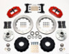 Wilwood 140-10776-R - Narrow Superlite 6R Front Hub Kit 14.00in Red Chevy C-10 60-87 CPP Drop Spindle