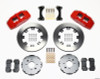 Wilwood 140-10735-R - Dynapro 6 Front Hat Kit 12.19in Red 94-01 Honda/Acura w/262mm Disc