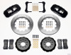 Wilwood 140-10830 - AERO6 Front Hat Kit 14.00 2005-2014 Mustang