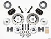 Wilwood 140-11008-D - Forged Dynalite Front Kit 11.00in Drilled 79-81 Camaro