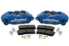 Wilwood 140-13029-CB - DPHA Front Caliper & Pad Kit Blue Honda / Acura w/ 262mm OE Rotor