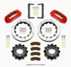 Wilwood 140-13878-R - TX6R Rear Kit 16.00in Red 1999-2010 GM H2 / 2500 4.63 Cntr