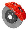 Wilwood 140-15438-R - SX6R Front Brake Kit 14in SRP Slotted Red 16-19 Chevy Camaro SS