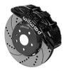 Wilwood 140-15438-D - SX6R Front Brake Kit 14in SRP Slotted/Drilled Black 16-19 Chevy Camaro SS