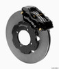 Wilwood 140-15912 - Dynalite Front Big Brake Kit 11.00in ULHP-30 Vane Plain Face Rotors - Black