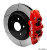 Wilwood 140-16026-R - Aerolite 4R Rear Kit 15.00in Red 13-17 Dodge Truck 1500 - 4WD
