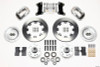Wilwood 140-7675-P - Forged Dynalite Front Kit 12.19in Polished 67-69 Camaro 64-72 Nova Chevelle