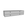 Westin 80-TB400-72-BD - /Brute High Cap 72in Stake Bed Contractor TopSider w/ Bottom Drawers - Aluminum