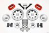 Wilwood 140-8582-DR - Forged Dynalite Front Kit 12.19in Drilled Red 70-78 Camaro