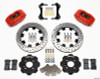 Wilwood 140-8528-DR - Dynapro Radial Front Kit 12.19in Drilled Red Mini Cooper