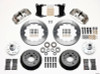 Wilwood 140-9803-P - Narrow Superlite 6R Front Hub Kit 12.88in Polished 67-69 Camaro 64-72 Nova Chevelle