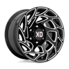 XD Wheels XD86021063318N - Xd860 Onslaught 20X10 Gloss Black Milled