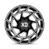 XD Wheels XD86021080318N - Xd860 Onslaught 20X10 Gloss Black Milled